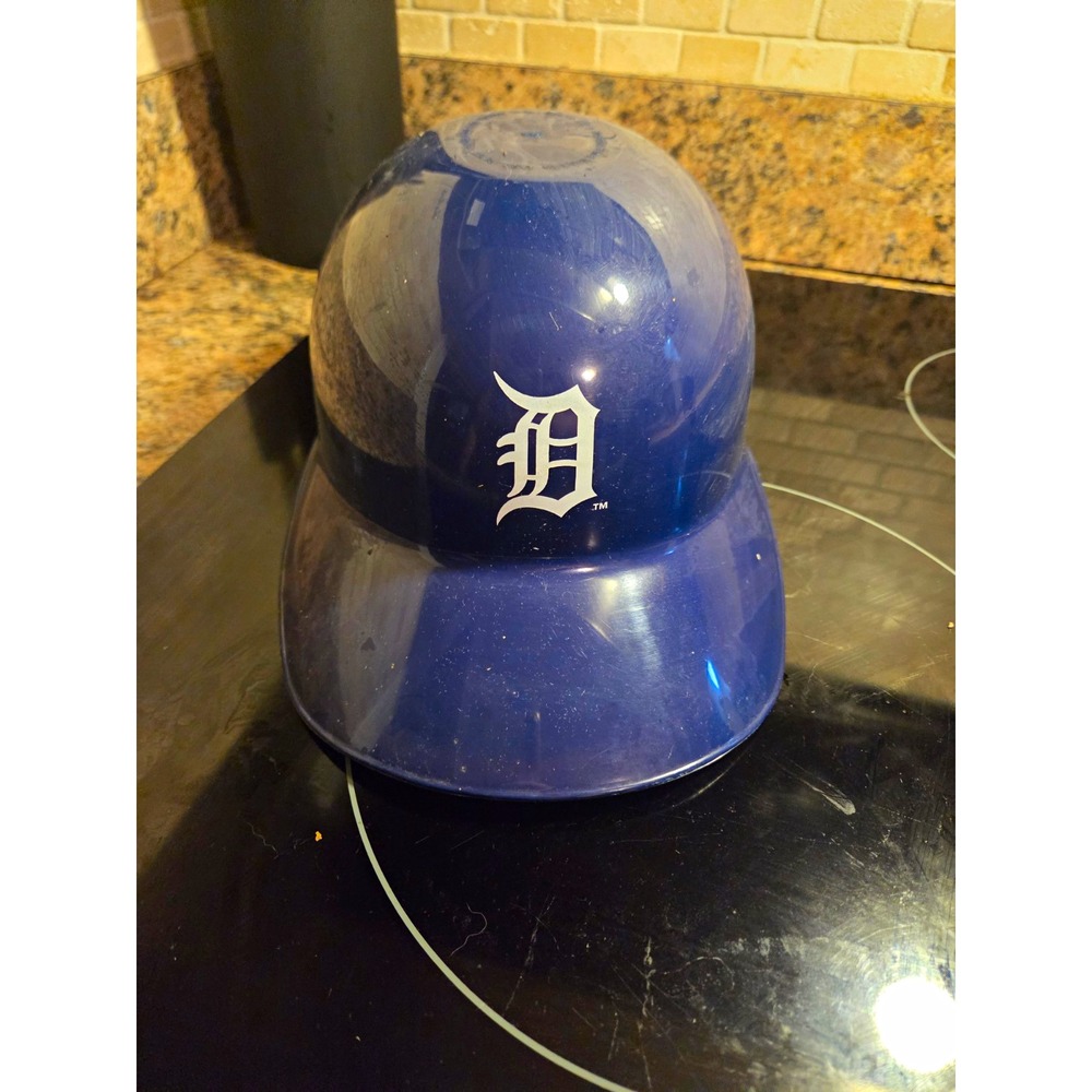Detroit Tigers Baseball Batting Helmet Blue w/ White "D" Logo
